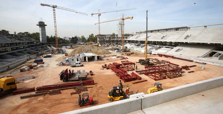 Γήπεδο ΑΕΚ: Τα πρώτα κομμάτια του στεγάστρου και το «κλείσιμο» στην παλιά Σκεπαστή