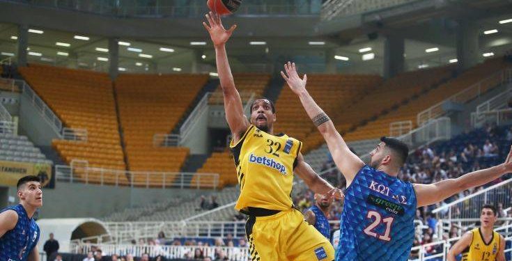 Basket League: Πέρασε στα ημιτελικά η ΑΕΚ, 88-75 τον Χολαρχό