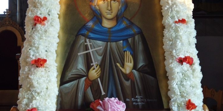 Αγρυπνία για την Αυτοκράτειρα του Βυζαντίου Αγία Υπομονή