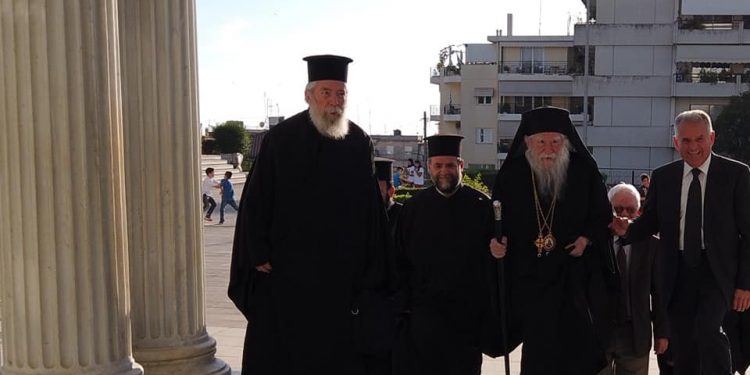Σεμνά, ταπεινά και ιεροπρεπή τα ονομαστήρια του Μητροπολίτη Ηλείας κ.κ Γερμανού