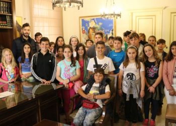 Επίσκεψη μαθητών του Δημοτικού Σχολείου Μακρισίων στο Λάτσειο Δημοτικό Μέγαρο