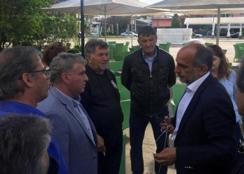 Στην Ανδραβίδα ο Απόστολος Κατσιφάρας
