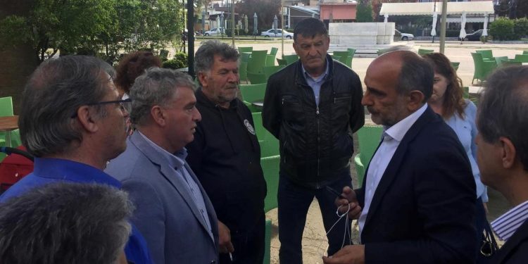Στην Ανδραβίδα ο Απόστολος Κατσιφάρας