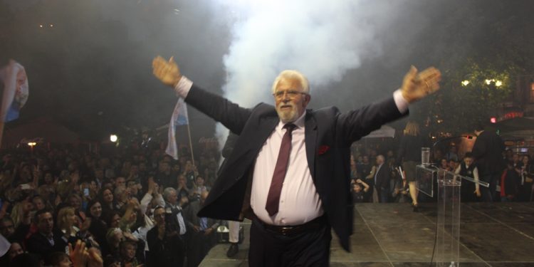 ΧΡΗΣΤΟΣ ΧΡΙΣΤΟΔΟΥΛΟΠΟΥΛΟΣ: Μήνυμα νίκης από την μεγάλη σε όγκο συγκέντρωσή του