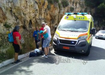 Τροχαίο στα Χανιά, στο νοσοκομείο δύο άτομα