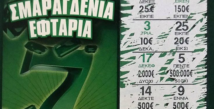 «Tρελάθηκε» η τύχη στην Κεφαλονιά, 500.000 ευρώ για έναν τυχερό στο ΣΚΡΑΤΣ