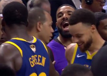 NBA: Ο Drake έκλεψε λίγη από τη δόξα του Σιάκαμ στο Ράπτορς-Ουόριορς