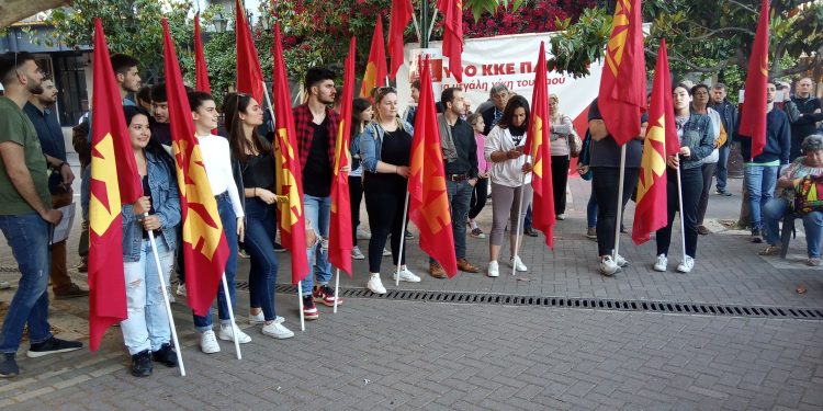 “Κόκκινη ψήφος για να δυναμώσει το Κομμουνιστικό Κόμμα” (Νεότερη ενημέρωση με φωτογραφίες)