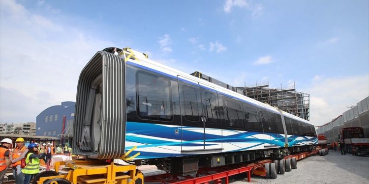 Metro wagons vandalized with graffiti days after 'inauguration' atop truck bed