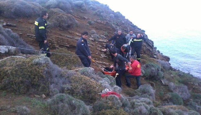 Νεκρή τουρίστρια που έπεσε σε γκρεμό στα Σφακιά