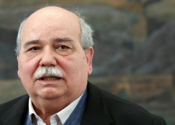 Συνάντηση Νίκου Βούτση, με Αρχιεπίσκοπο Αμερικής Ελπιδοφόρο