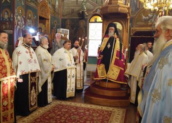 Η Ανδραβίδα εόρτασε τους Ισαποστόλους Κωνσταντίνο και Ελένη με λαμπρότητα