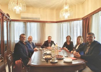 ΛΑΜΠΗΣ ΑΡΙΣΤΕΙΔΟΠΟΥΛΟΣ: Συνάντηση με τον Δικηγορικό Σύλλογο Πύργου