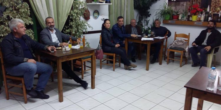 Συνεχίζονται οι επισκέψεις της Λαϊκής Συσπείρωσης σε χωριά του Δήμου Πηνειού