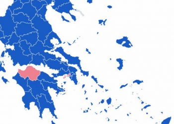 Βάφεται γαλάζιος ο εκλογικός χάρτης της χώρας