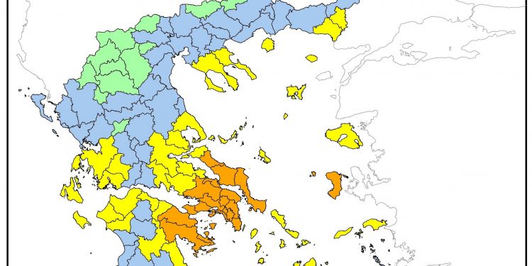 ΔΥΤΙΚΗ ΕΛΛΑΔΑ: Yψηλός κίνδυνος πυρκαγιάς και αύριο