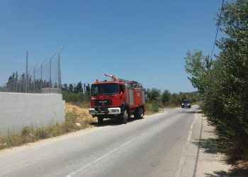 ΠΥΡΓΟΣ: Φωτιά σε έκταση με φωτοβολταϊκά