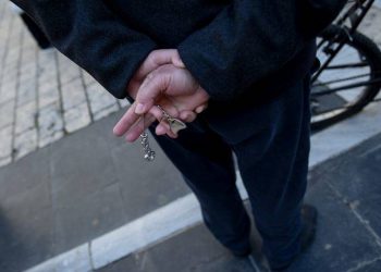 Συγκέντρωση συνταξιούχων στα δικαστήρια Θεσσαλονίκης