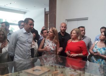 Στην Αρχαία Ολυμπία ο Κυριάκος Μητσοτάκης