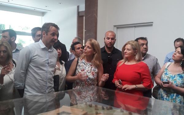 Στην Αρχαία Ολυμπία ο Κυριάκος Μητσοτάκης