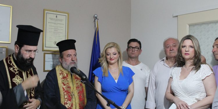 ΔΙΟΝΥΣΙΑ ΑΥΓΕΡΙΝΟΠΟΥΛΟΥ: Εγκαινίασε το πολιτικό της γραφείο στην Αμαλιάδα (βίντεο)