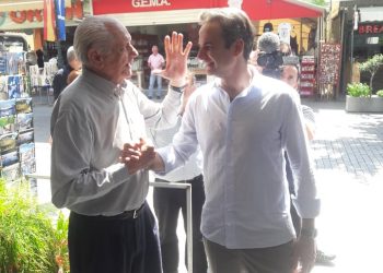ΚΥΡΙΑΚΟΣ ΜΗΤΣΟΤΑΚΗΣ: Διάλογος με τους πολίτες της Αρχαίας Ολυμπίας (φωτογραφίες)