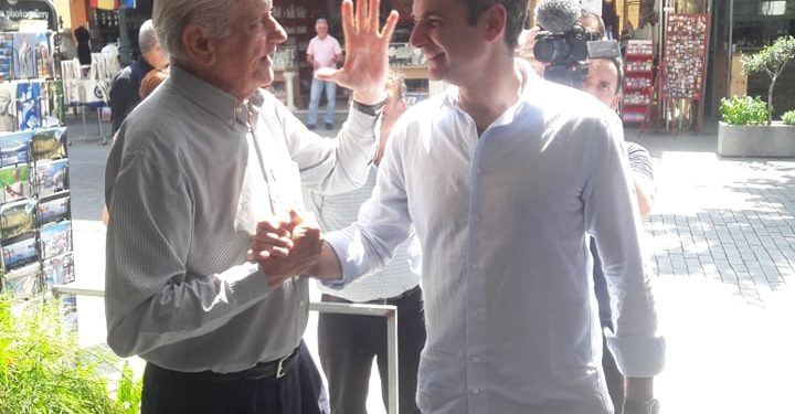 ΚΥΡΙΑΚΟΣ ΜΗΤΣΟΤΑΚΗΣ: Διάλογος με τους πολίτες της Αρχαίας Ολυμπίας (φωτογραφίες)
