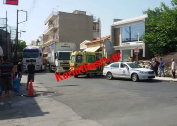 Τραγωδία στο Κιάτο: Φορτηγό παρέσυρε και σκότωσε μια γυναίκα