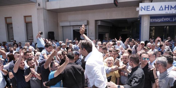 Κ. Μητσοτάκης: Στόχος μας όλη η Κρήτη να βαφτεί γαλάζια