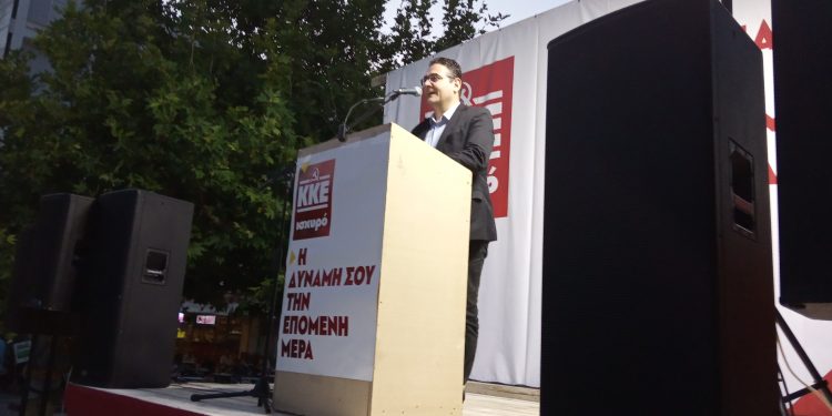 ΓΙΑΝΝΗΣ ΠΡΩΤΟΥΛΗΣ ΑΠΟ ΤΟΝ ΠΥΡΓΟ: “Ριζική ανατροπή των αντιλαϊκών πολιτικών με ισχυροποίηση του ΚΚΕ”(νεότερη ενημέρωση και φωτογραφίες)