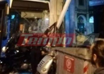 ΠΑΤΡΑ: “Τρελή” πορεία λεωφορείου