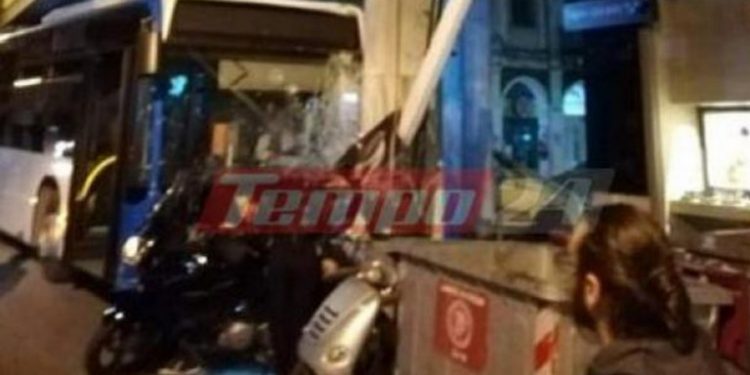 ΠΑΤΡΑ: “Τρελή” πορεία λεωφορείου