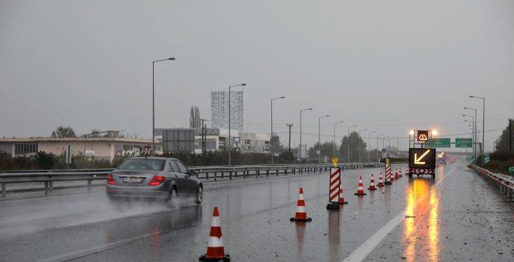 Κυκλοφοριακές ρυθμίσεις μέχρι την Παρασκευή στην E.O. Θεσσαλονίκης - Αθηνών