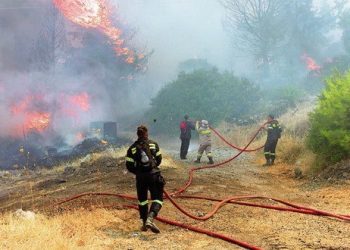 Μεγάλη πυρκαγιά στο Μαζαράκι Πηνείας