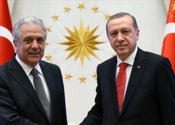 Συνάντηση Αβραμόπουλου - Ερντογάν για το μεταναστευτικό