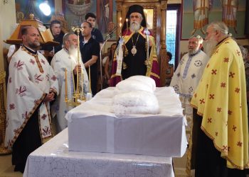 Η εορτή των Αγίων Πάντων στο Α’ Κοιμητήριο Πύργου