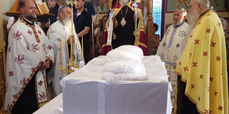 Η εορτή των Αγίων Πάντων στο Α’ Κοιμητήριο Πύργου