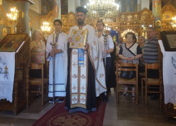 Περίλαμπρα πανηγύρισε ο ναός της Αγίας Τριάδας Πύργου