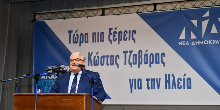 ΚΩΣΤΑΣ ΤΖΑΒΑΡΑΣ: Ανεπανάληπτη η συγκέντρωσή του στην Αμαλιάδα