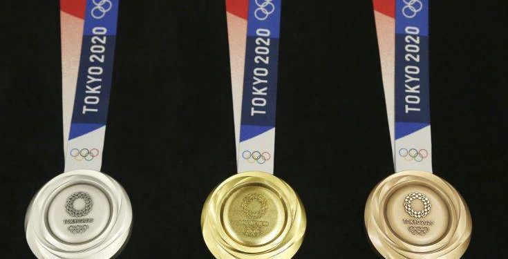 Τα μετάλλια των Ολυμπιακών Αγώνων Τόκυο 2020 είναι φτιαγμένα από ανακυκλώσιμα υλικά
