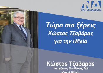 ΚΩΣΤΑΣ ΤΖΑΒΑΡΑΣ: Πλούσιο βιογραφικό και εμπειρία στον κοινοβουλευτικό βίο!