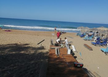 ΔΗΜΟΣ ΗΛΙΔΑΣ: Τοποθετήθηκε το πρώτο Seatrac για πρόσβαση ΑμεΑ στη παραλία Κουρούτας