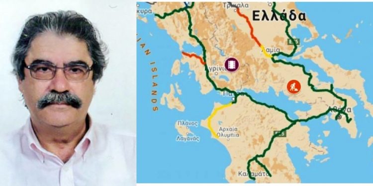 Μ. ΑΓΙΟΜΥΡΓΙΑΝΝΑΚΗΣ: Ζητά σύγκλιση του Περιφερειακού Συμβουλίου για την Πατρών – Πύργου- Καλό Νερό- Τσακώνα