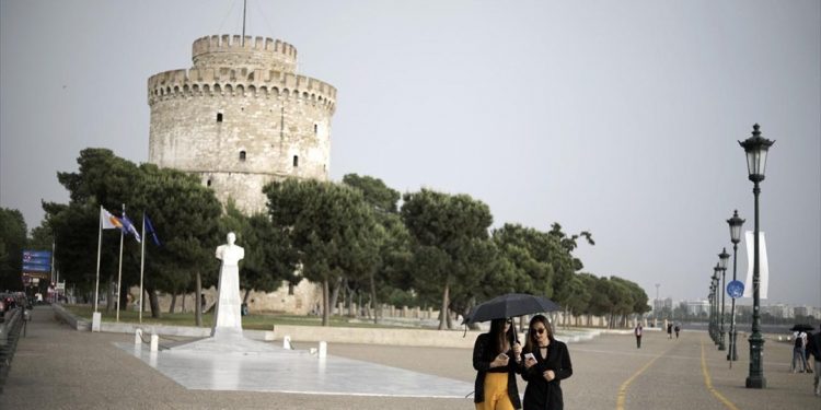 Καταιγίδες και χαλάζι σε Κεντρική-Βόρεια Ελλάδα