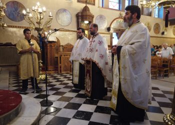 Οι ανιδιοτελείς ιατροί Κοσμάς και Δαμιανός εορτάστηκαν στον Ι.Ν. Αγίου Σπυρίδωνα Πύργου