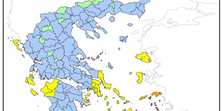 Υψηλός κίνδυνος πυρκαγιάς αύριο σε περιοχές της Αχαϊας και της Ηλείας