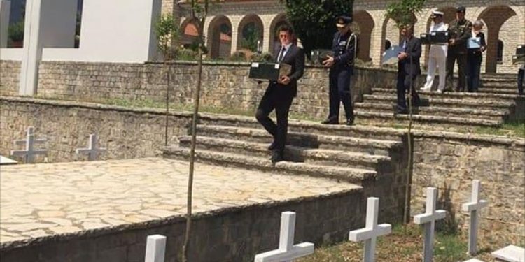 Ενταφιάστηκαν στην Κλεισούρα 85 πεσόντες του ελληνοϊταλικού πολέμου
