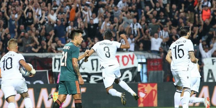 Ισόπαλος 2-2 ο ΠΑΟΚ με τον ΑΓΙΑΞ στην Τούμπα