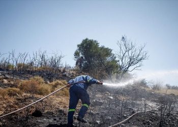 Πύρινα μέτωπα στην Πελοπόννησο - Οριοθετήθηκε η φωτιά στα Κύθηρα, σε ύφεση στη Σάμο