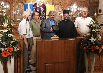Ι.Ν. ΑΓΙΟΥ ΣΠΥΡΙΔΩΝΑ ΠΥΡΓΟΥ: Απόδοση τιμής και ευγνωμοσύνης στο Δήμαρχο Πύργου Γ. Λιατσή